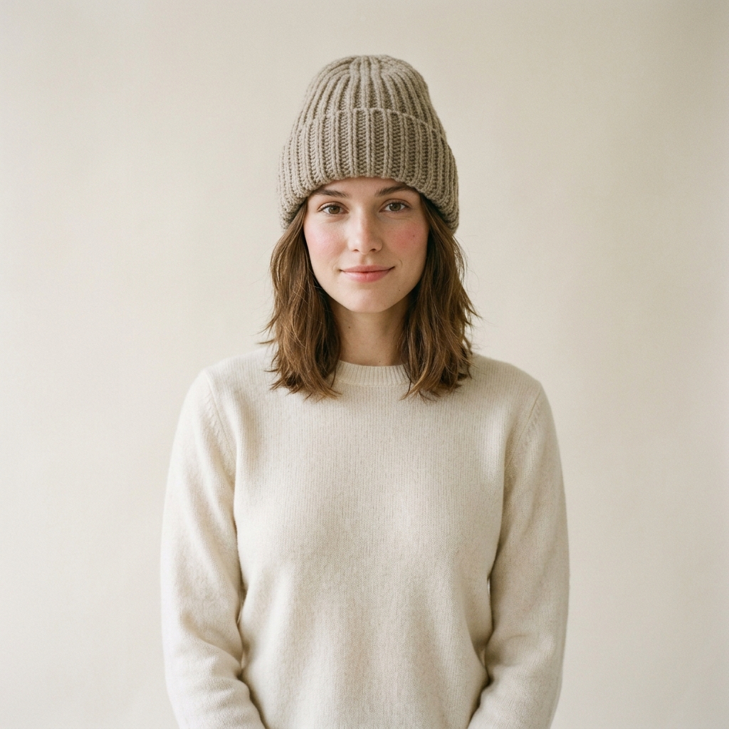 Circular Rib Beanie