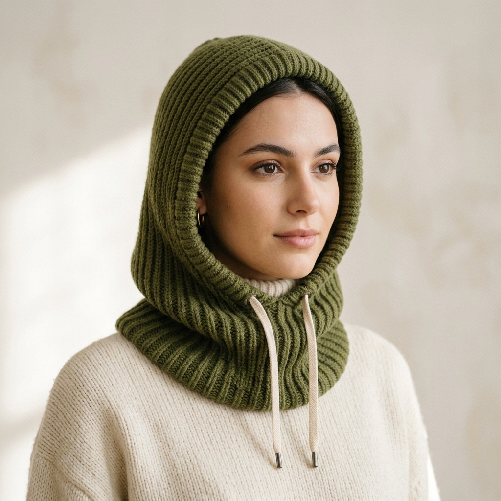 Athletic Knit Hood