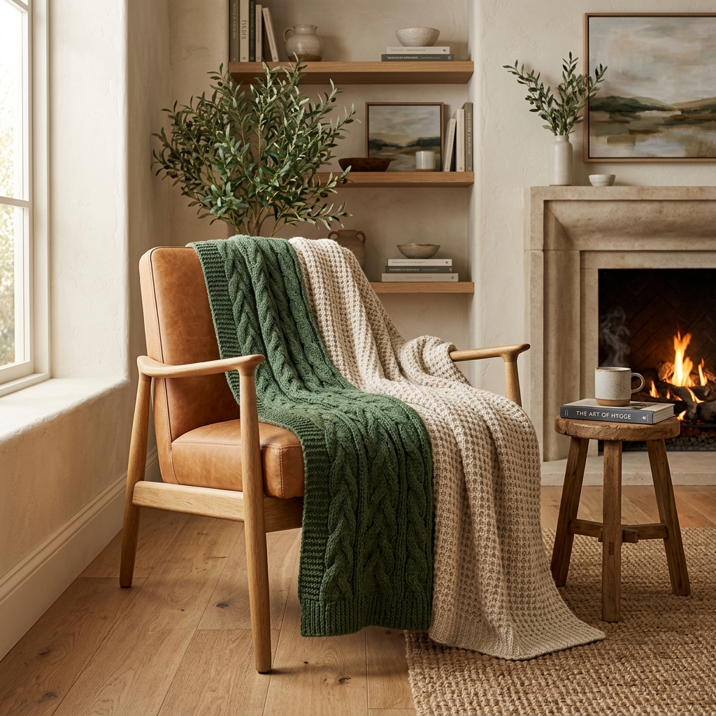 Waffle Throw Blanket